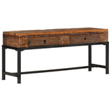 Tv Cabinet 110X30X46 Cm Solid Wood Reclaimed