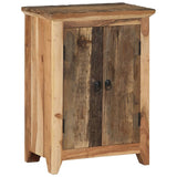 Sideboard 55X33X75 Cm Solid Wood Acacia And Reclaimed
