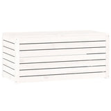 4 Piece Garden Box Set White Solid Wood Pine