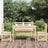 4 Piece Garden Dining Set Solid Wood Douglas