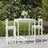 3 Piece Garden Bar Set Solid Wood Pine