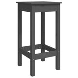 5 Piece Garden Bar Set Solid Wood Pine