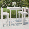 5 Piece Garden Bar Set Solid Wood Pine