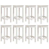 9 Piece Garden Bar Set Solid Wood Pine