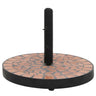 Parasol Base Terracotta And White 12 Kg