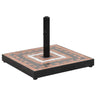 Parasol Base Terracotta And White 12 Kg
