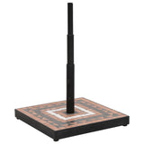 Parasol Base Terracotta And White 12 Kg