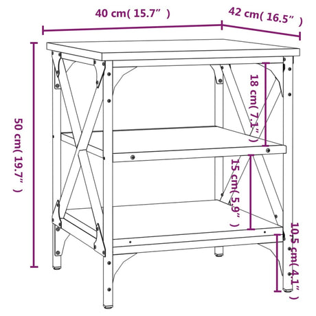 Side Table Engineered Wood