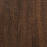 Side Tables 2 pcs Brown Oak 40x42x50 cm Engineered Wood