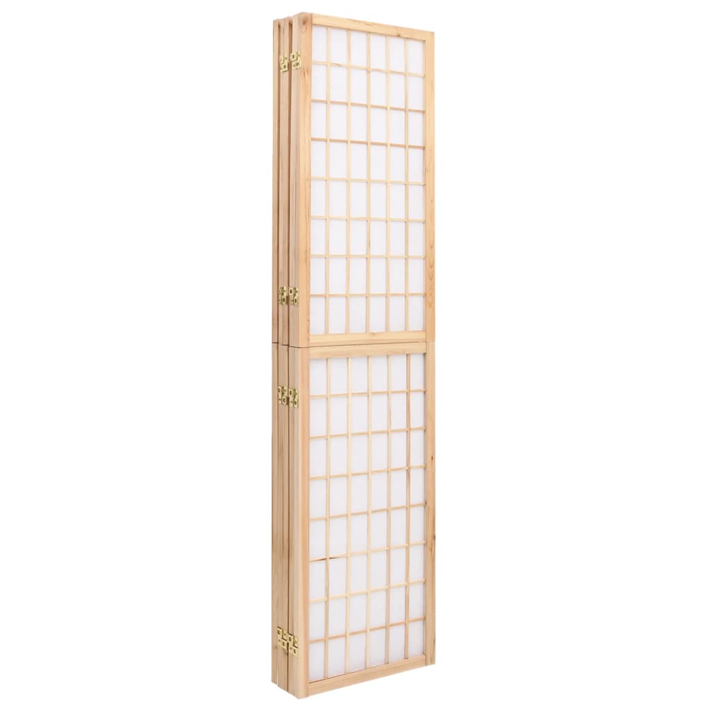 Folding 5-Panel Room Divider Japanese Style