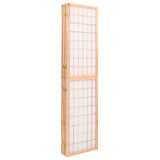 Folding 5-Panel Room Divider Japanese Style