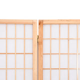 Folding 5-Panel Room Divider Japanese Style