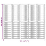 Folding 5-Panel Room Divider Japanese Style