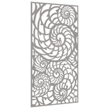 Garden Wall Decoration 105X55 Cm Corten Steel Shell Design