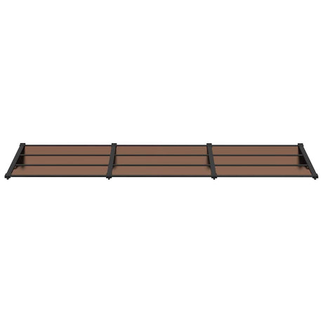 Door Canopy Black Polycarbonate