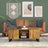 Coffee Table 100X54X40 Cm Solid Wood Reclaimed&Engineered Wood