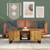 Coffee Table 100X54X40 Cm Solid Wood Reclaimed&Engineered Wood