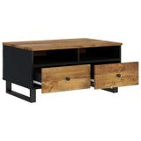 Coffee Table 80X54X40 Cm Solid Wood Mango&Engineered Wood