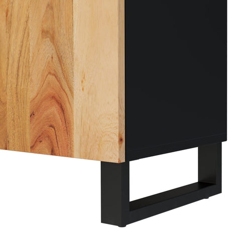 Tv Cabinet 105X33.5X46 Cm Solid Wood Acacia&Engineered Wood