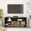 Tv Cabinet 100X33X46 Cm Solid Wood Mango&Engineered Wood