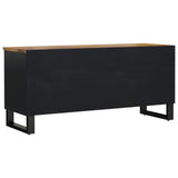 Tv Cabinet 100X33X46 Cm Solid Wood Mango&Engineered Wood