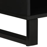 Tv Cabinet 80X33X46 Cm Solid Wood Mango&Engineered Wood
