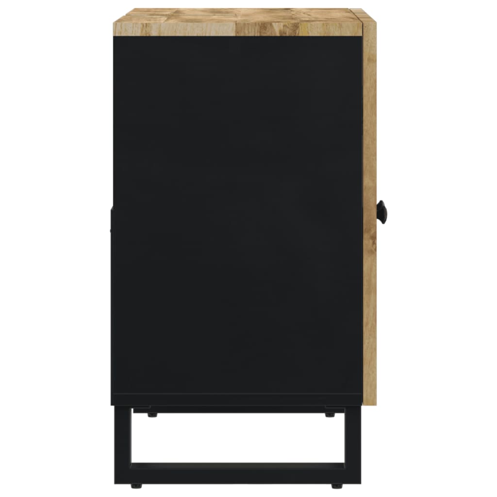 Sink Cabinet 62X33X58 Cm Solid Wood Mango And Engineered Wood