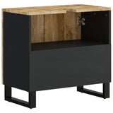 Sink Cabinet 62X33X58 Cm Solid Wood Mango And Engineered Wood