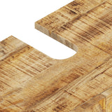 Sink Cabinet 62X33X58 Cm Solid Wood Mango And Engineered Wood