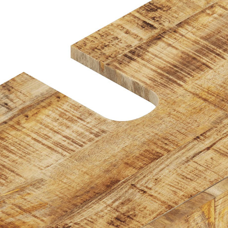 Sink Cabinet 62X33X58 Cm Solid Wood Mango And Engineered Wood