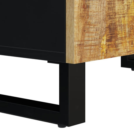 Sink Cabinet 62X33X58 Cm Solid Wood Mango And Engineered Wood