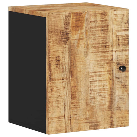 Bathroom Wall Cabinet 38X33X48 Cm Solid Wood Mango