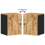 Bathroom Wall Cabinet 38x33x48 cm Solid Wood Mango