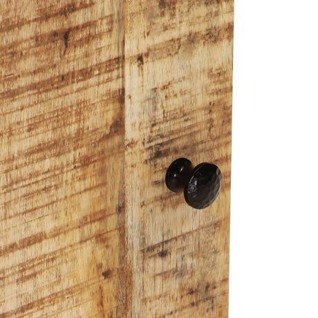 Bathroom Wall Cabinet 38X33X48 Cm Solid Wood Mango