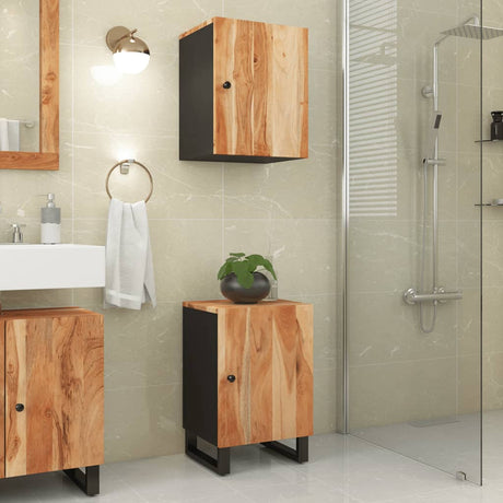Bathroom Cabinet 38X33X58 Cm Solid Wood Mango