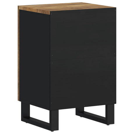 Bathroom Cabinet 38X33X58 Cm Solid Wood Mango