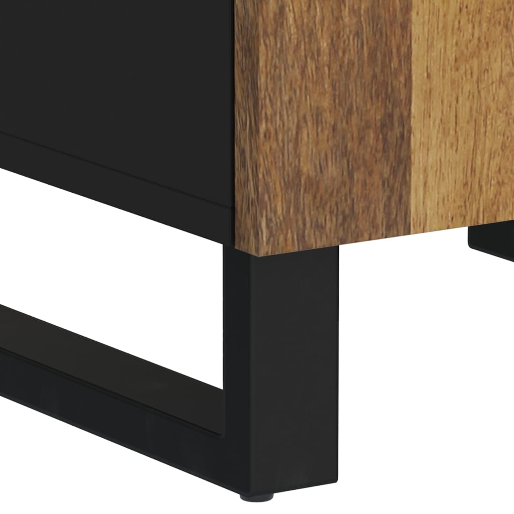 Bathroom Cabinet 38X33X58 Cm Solid Wood Mango