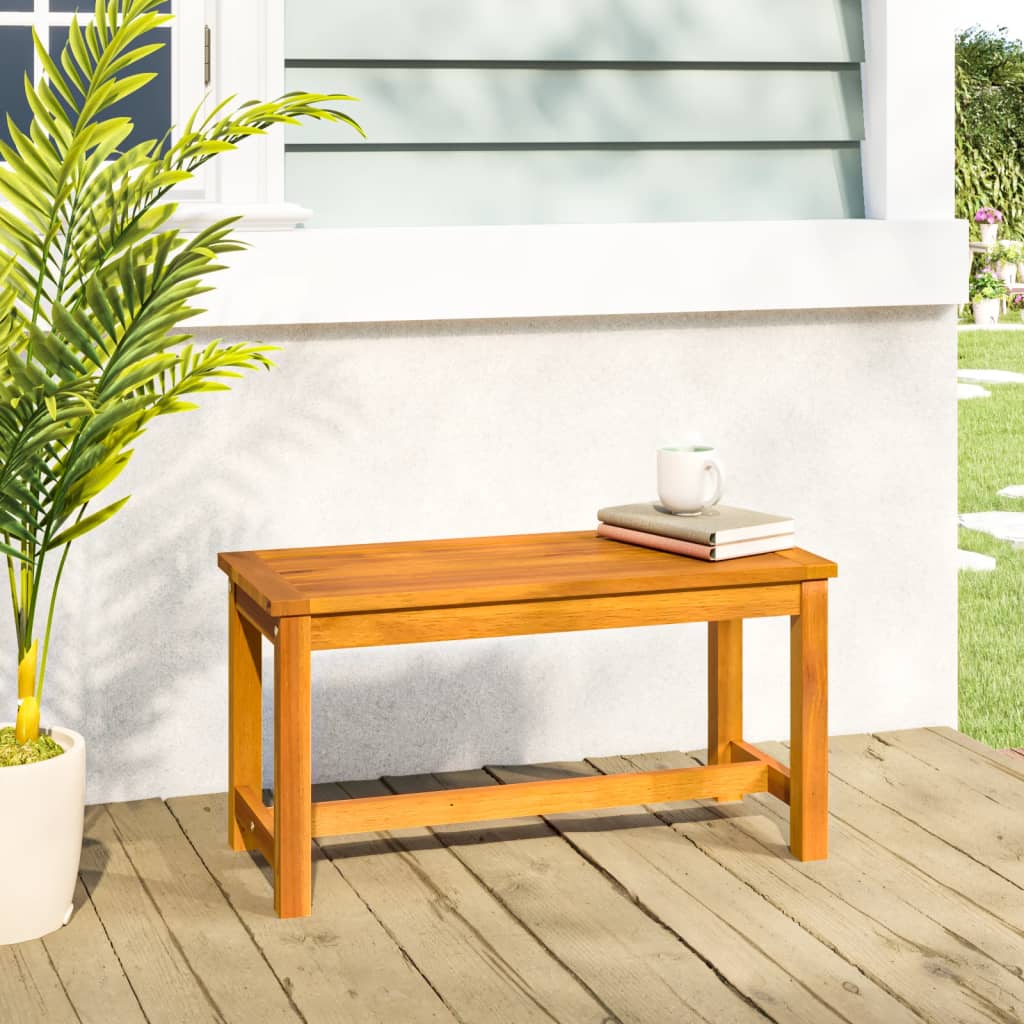 Garden Bench 150X35X45 Cm Solid Wood Acacia