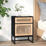 Bedside Cabinets 2 Pcs 40X30X55.5 Cm Engineered Wood&Iron