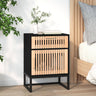 Bedside Cabinets 2 Pcs 40X30X55.5 Cm Engineered Wood&Iron