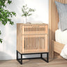 Bedside Cabinets 2 Pcs 40X30X55.5 Cm Engineered Wood&Iron