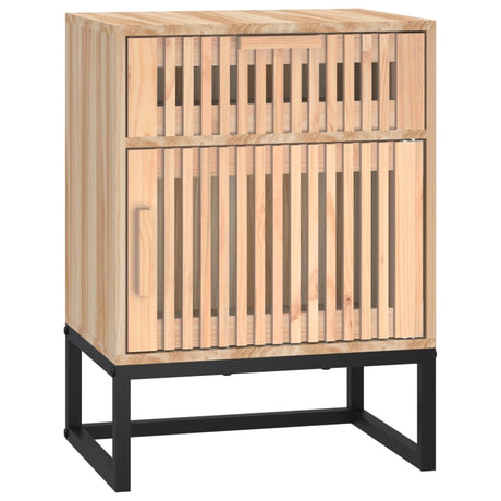 Bedside Cabinets 2 Pcs 40X30X55.5 Cm Engineered Wood&Iron