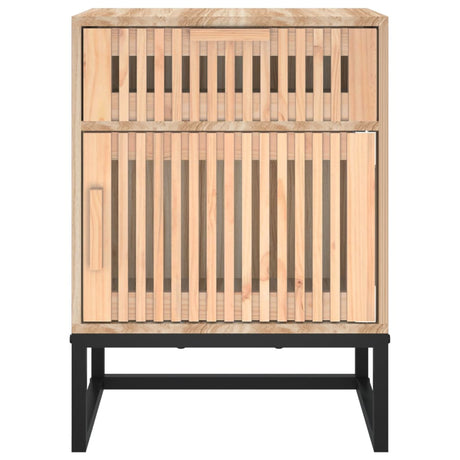 Bedside Cabinets 2 Pcs 40X30X55.5 Cm Engineered Wood&Iron