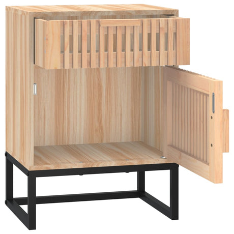 Bedside Cabinets 2 Pcs 40X30X55.5 Cm Engineered Wood&Iron
