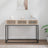 Console Table 105X30X75 Cm Engineered Wood And Iron