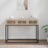 Console Table 105X30X75 Cm Engineered Wood And Iron