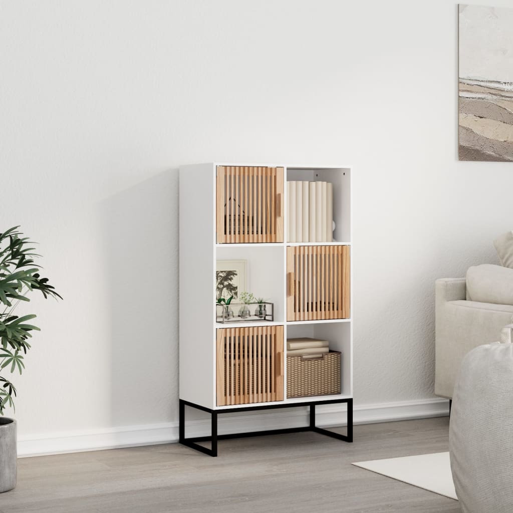 Highboard 70X35X125 Cm Engineered Wood