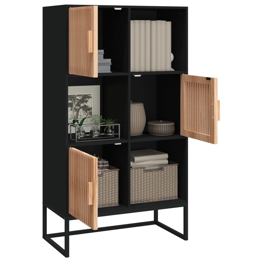 Highboard 70X35X125 Cm Engineered Wood