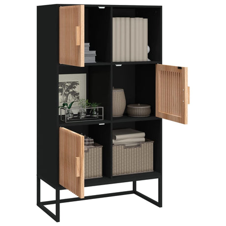 Highboard 70X35X125 Cm Engineered Wood