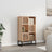 Highboard 70X35X125 Cm Engineered Wood